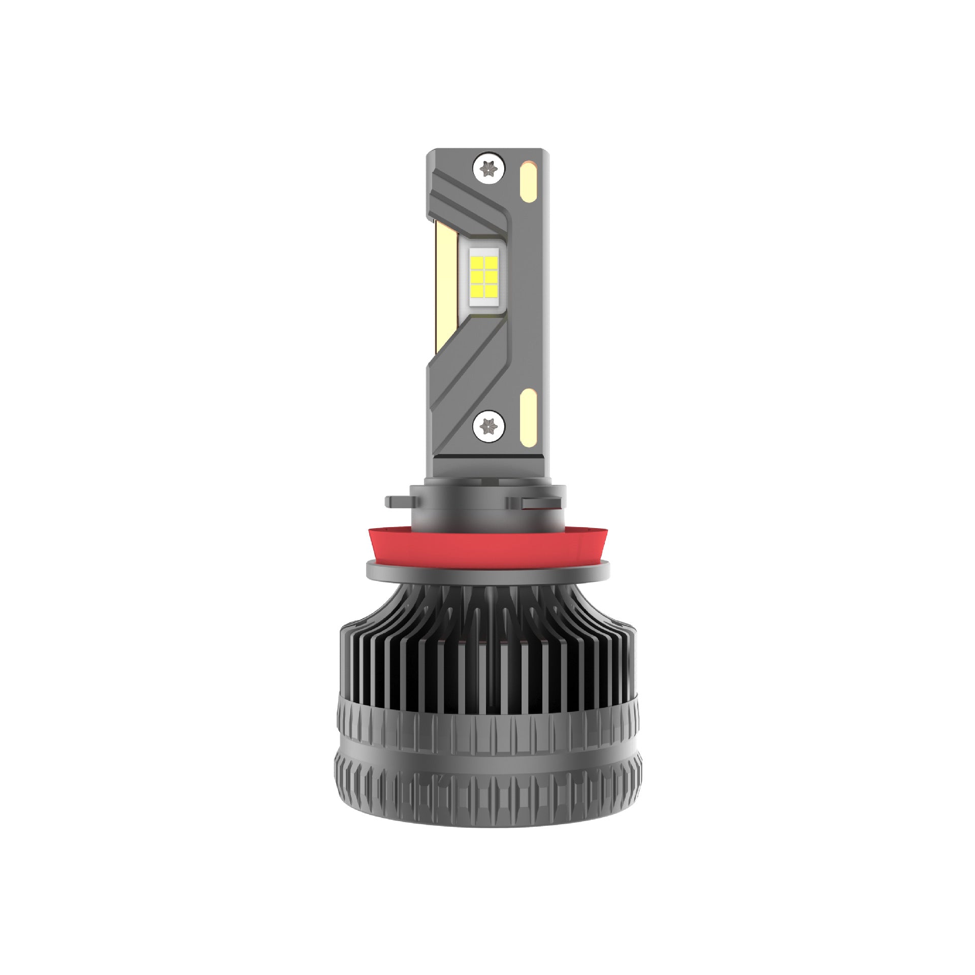 Phare de voiture LED haute puissance avec un système de refroidissement triple-cuivre