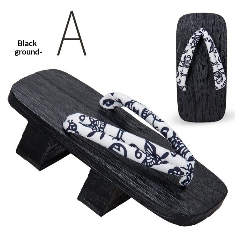Flip-flops en bois massif de 5,5cm