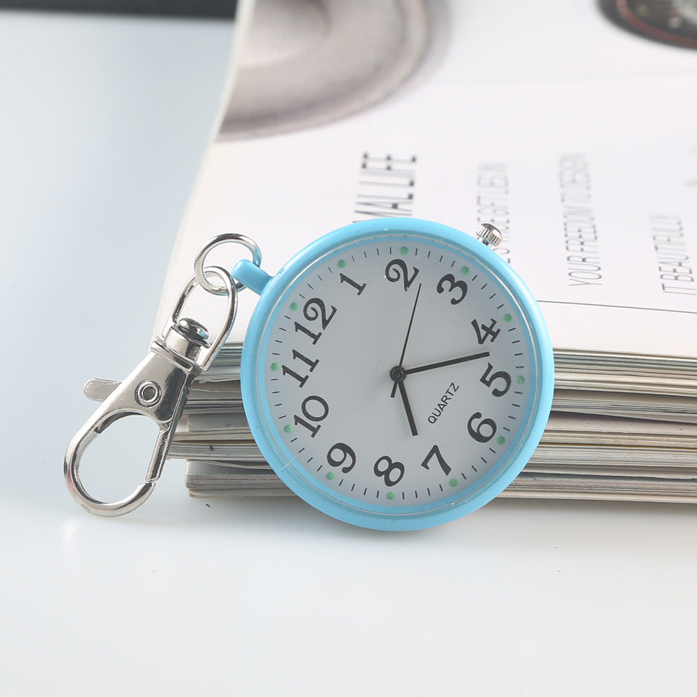 Effacer les chiffres Lumineux Montre porte-clés Pocket Watch