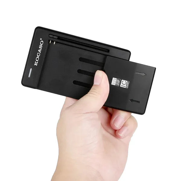 Chargeur de batterie de la caméra 3.7V Chargeur de batterie rechargeable Chargeur de batterie universel mobile