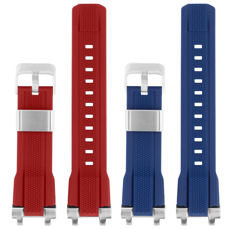 Accessoires de bracelet de montre pour hommes en silicone de résine modifiée