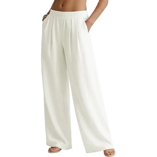 Pantalons à jambes larges pour femmes