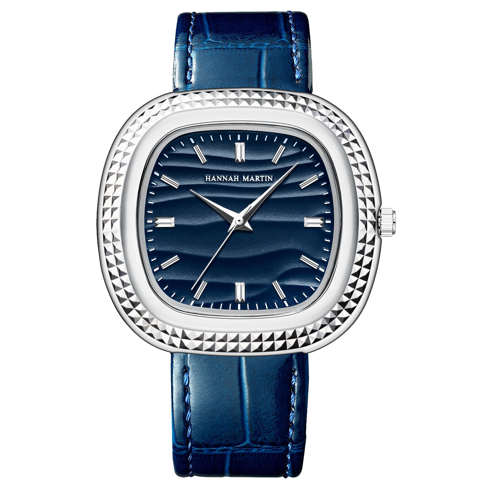 Haute valeur d'apparence Quartz montre avec un véritable bracelet en cuir pour les hommes