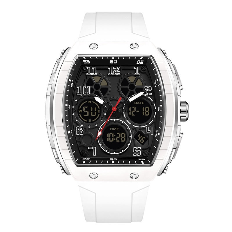 Montre électronique de mode multifonctionnelle numérique masculine