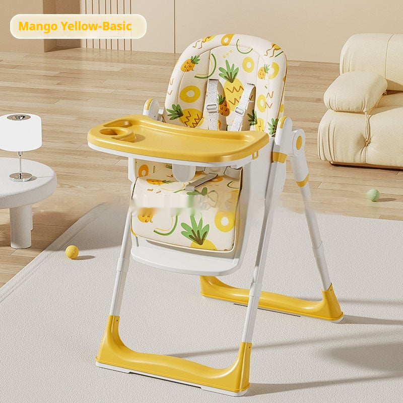 Bébé Manger Multifonctionnel Table à manger et chaise pour enfants pliables Portable