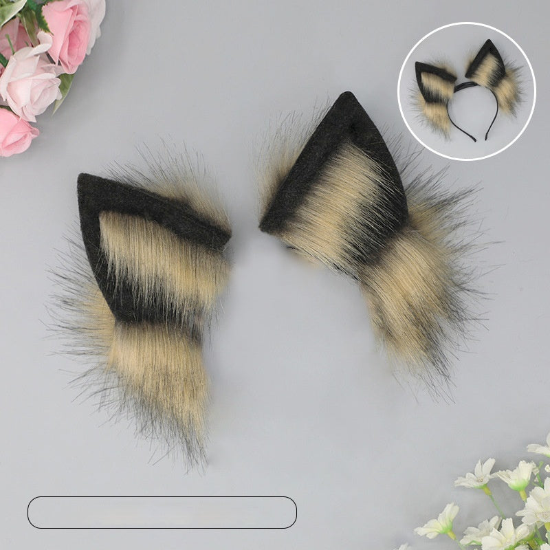 Comic Convention Prop Articulated Cat Ears Cheveux Clip Accessoire Cheveux Bandeau Simulée