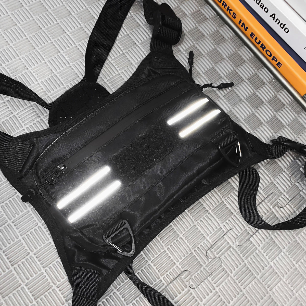 Tactical Sport Style mécanique Reflective tooling sac de poitrine