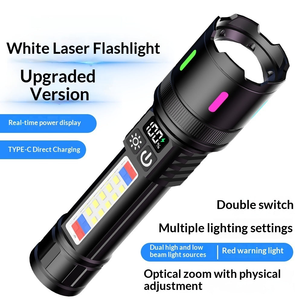 Lampe de poche portable longue durée avec capacité de charge
