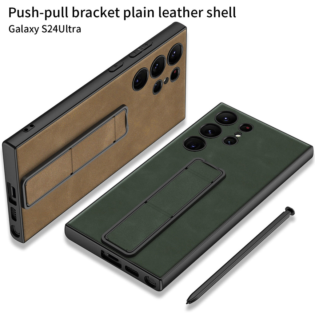 Coque de téléphone pliant S24ultra Étui dur résistant à la chute S24plus