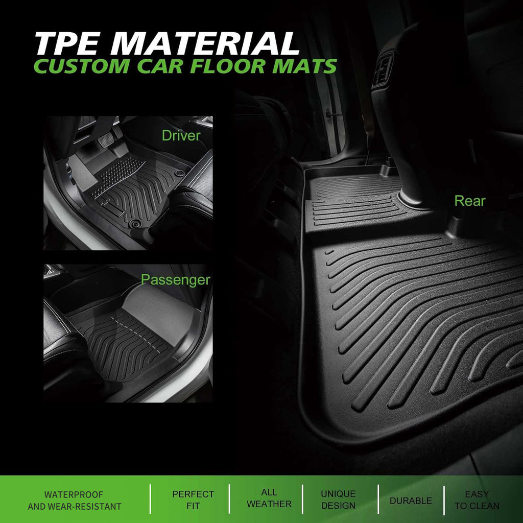 Tapis de sol pour 2021- VW Golf 8 Tous les temps Protection TPE Car Liners
