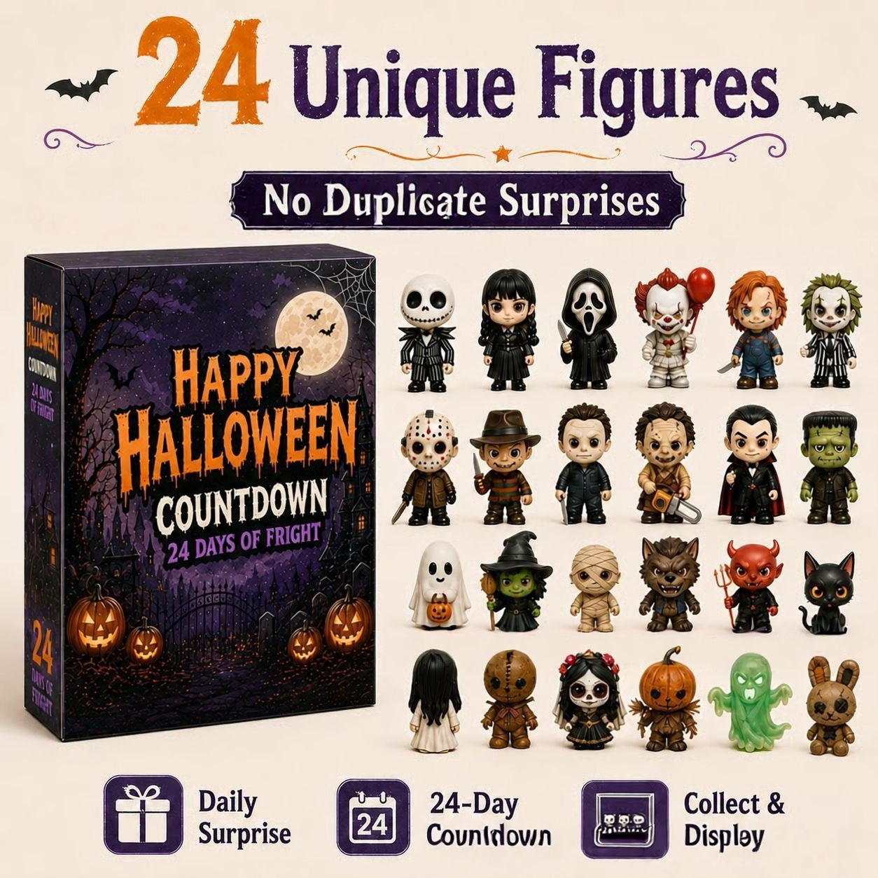 Jeu de Jouets du Compte à rebours