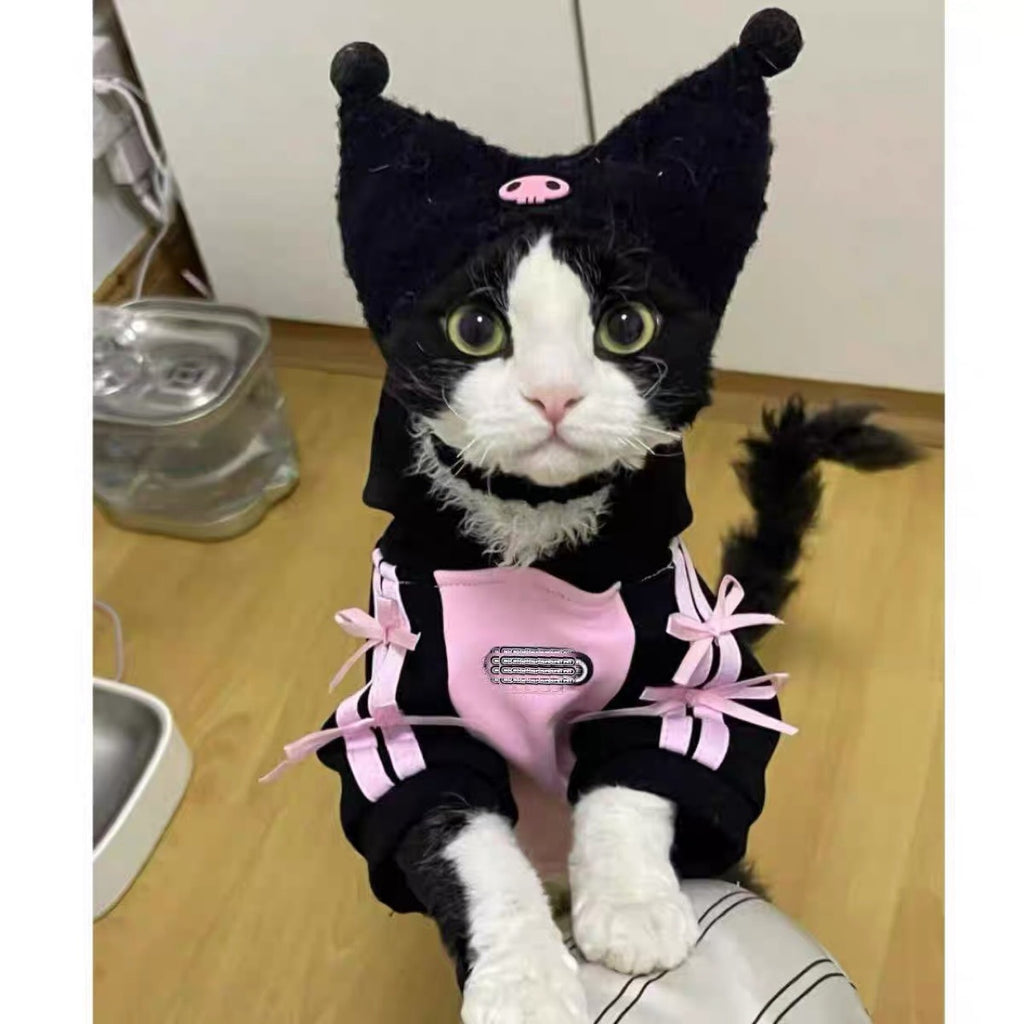 Coupe universelle de coton d'hiver de style allemand pour animaux de compagnie et chats