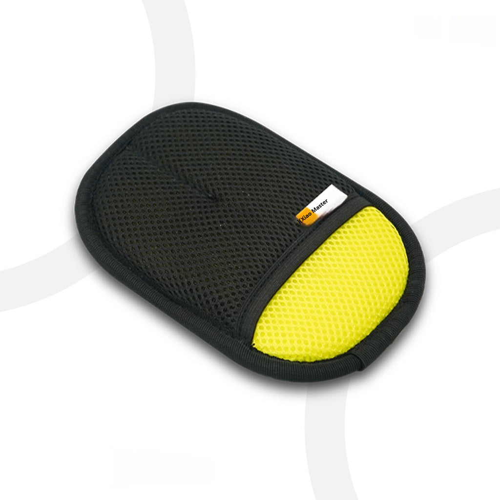 Gants à bretelles double face pour enlever efficacement les cheveux de chat et de chien