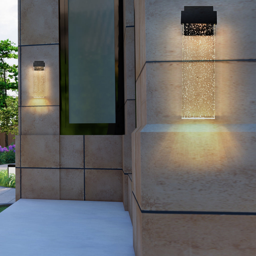 18"(H) 1-pack 12W Modern Outdoor Wall Light luminaire