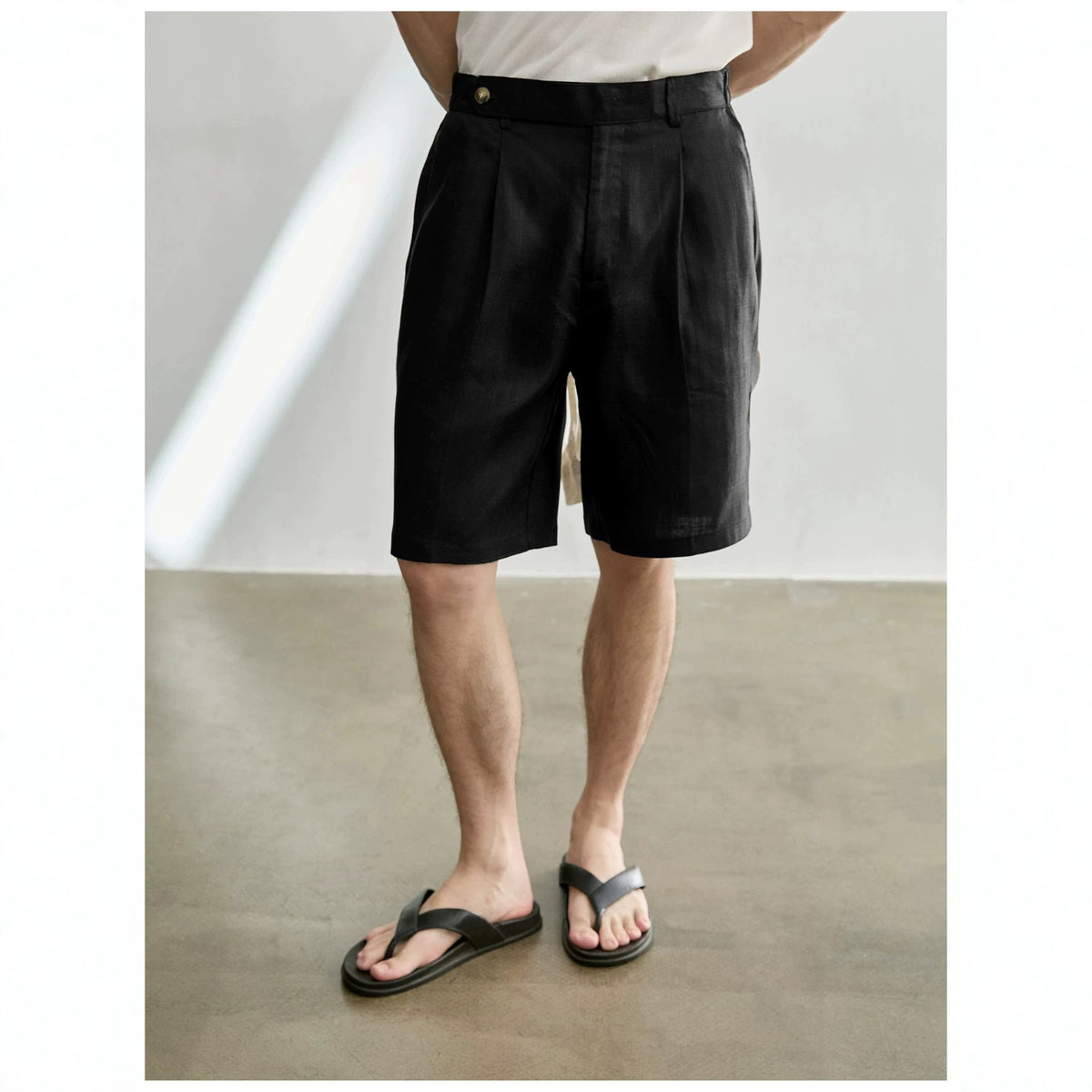 Short homme simple confortable et respirant