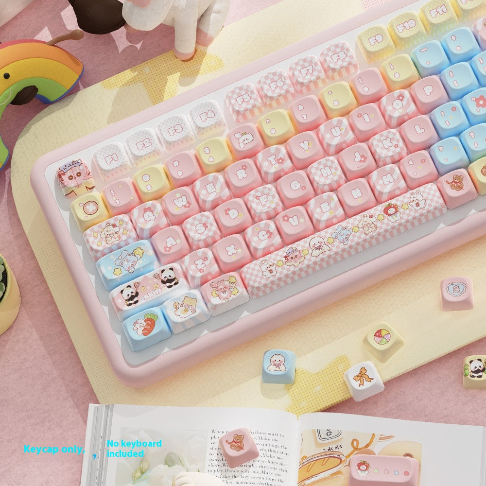 Original Cute Fit Clip Doll Mechanical Keyboard Cap