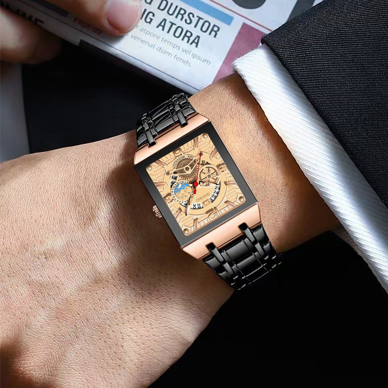 Montre à quartz lumineux étanche à Xiaofang