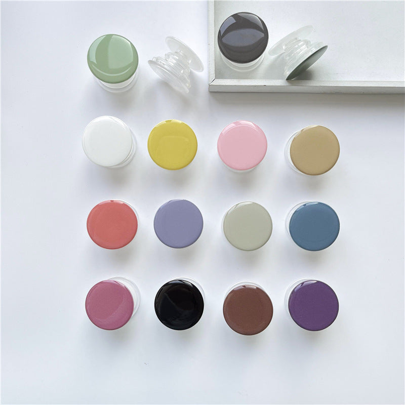 Solid Couleur transparent Epoxy Airbag Bracket Creative Lazy