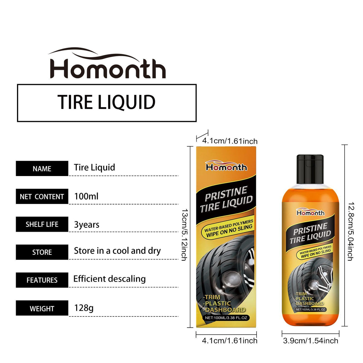Nettoyeur de pneus pour automobiles HOMONTH