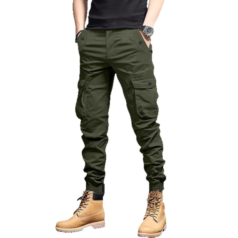 Pantalon de travail occasionnel pour hommes Pantalon long
