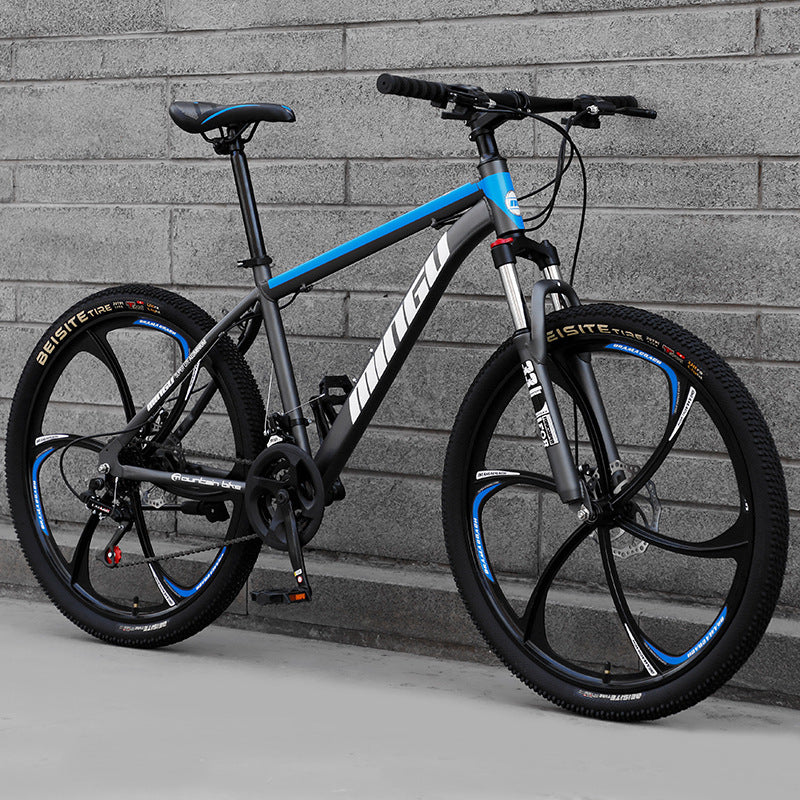 Vélo de vélo de montagne 24 26 pouces disque frein d'absorption de choc vélo hommes et les femmes Var