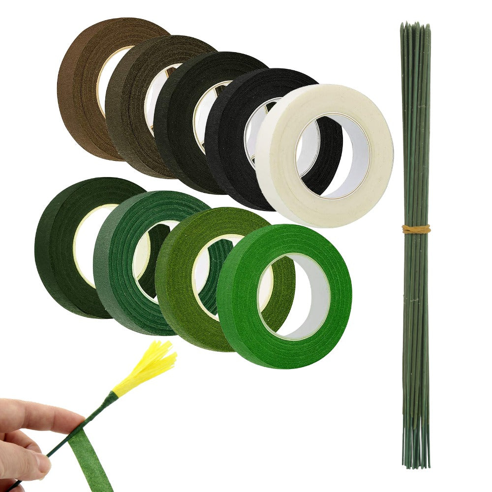 DIY Wire Wrapping Kit: 39-piece Florist Set