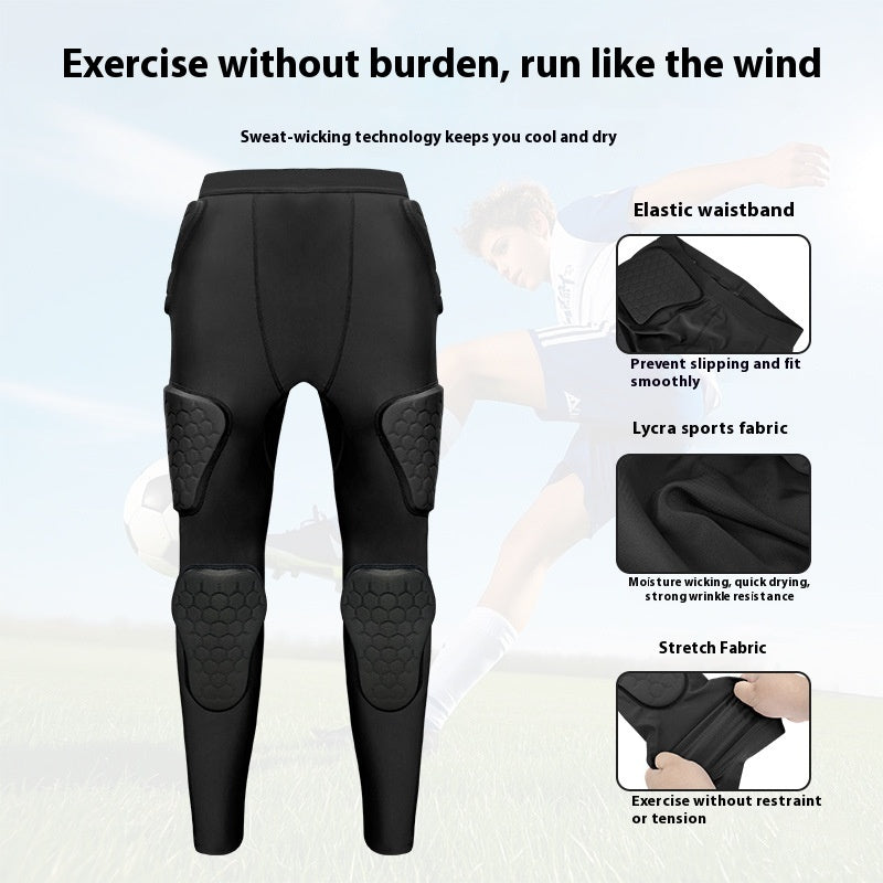 Pantalon anticollision de genou Pantalon de protection anticollision Tight Sports