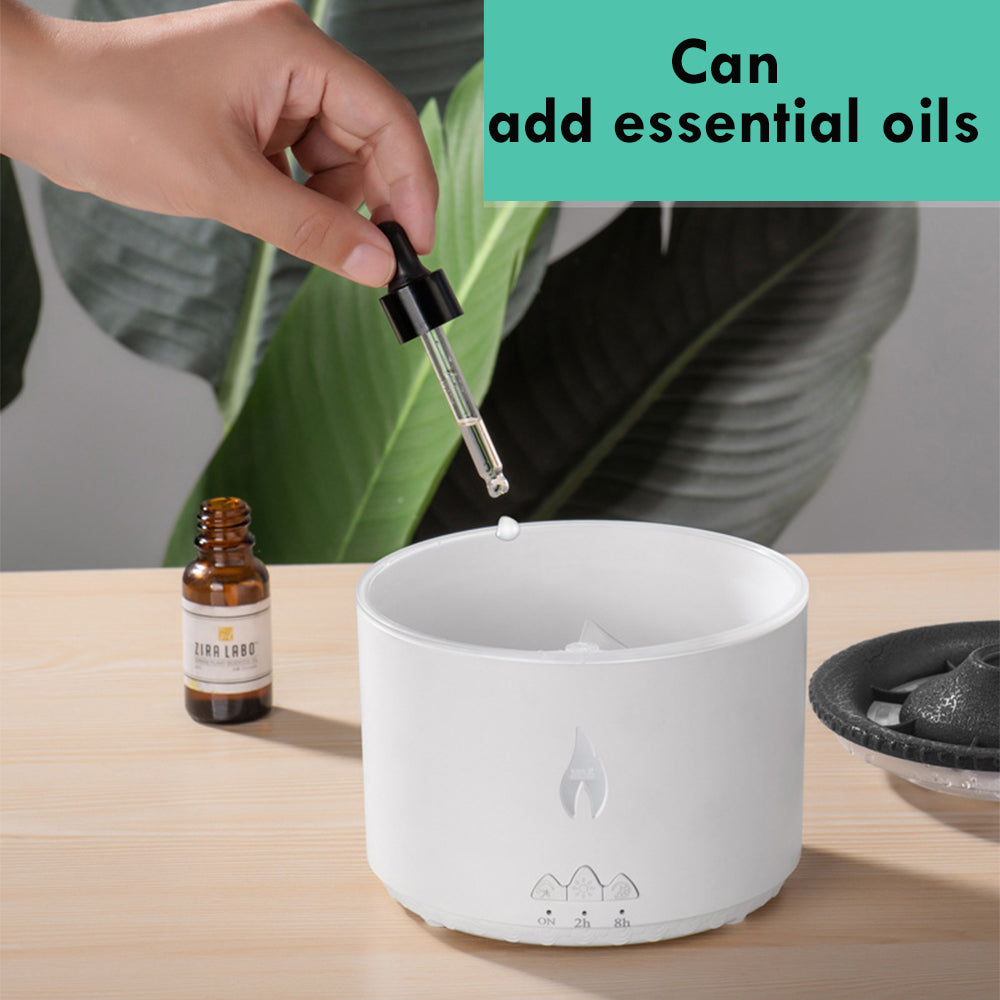 Huile essentielle à ultrasons créative Humidificateur Volcano Aromathérapie Spray machine Jellyfish