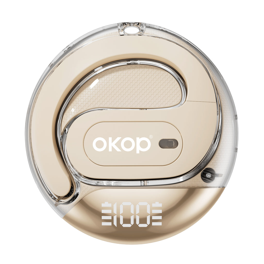 KP-207 Modèle sportif OWS Bluetooth d'écouteurs d'oreilles avec affichage numérique Non