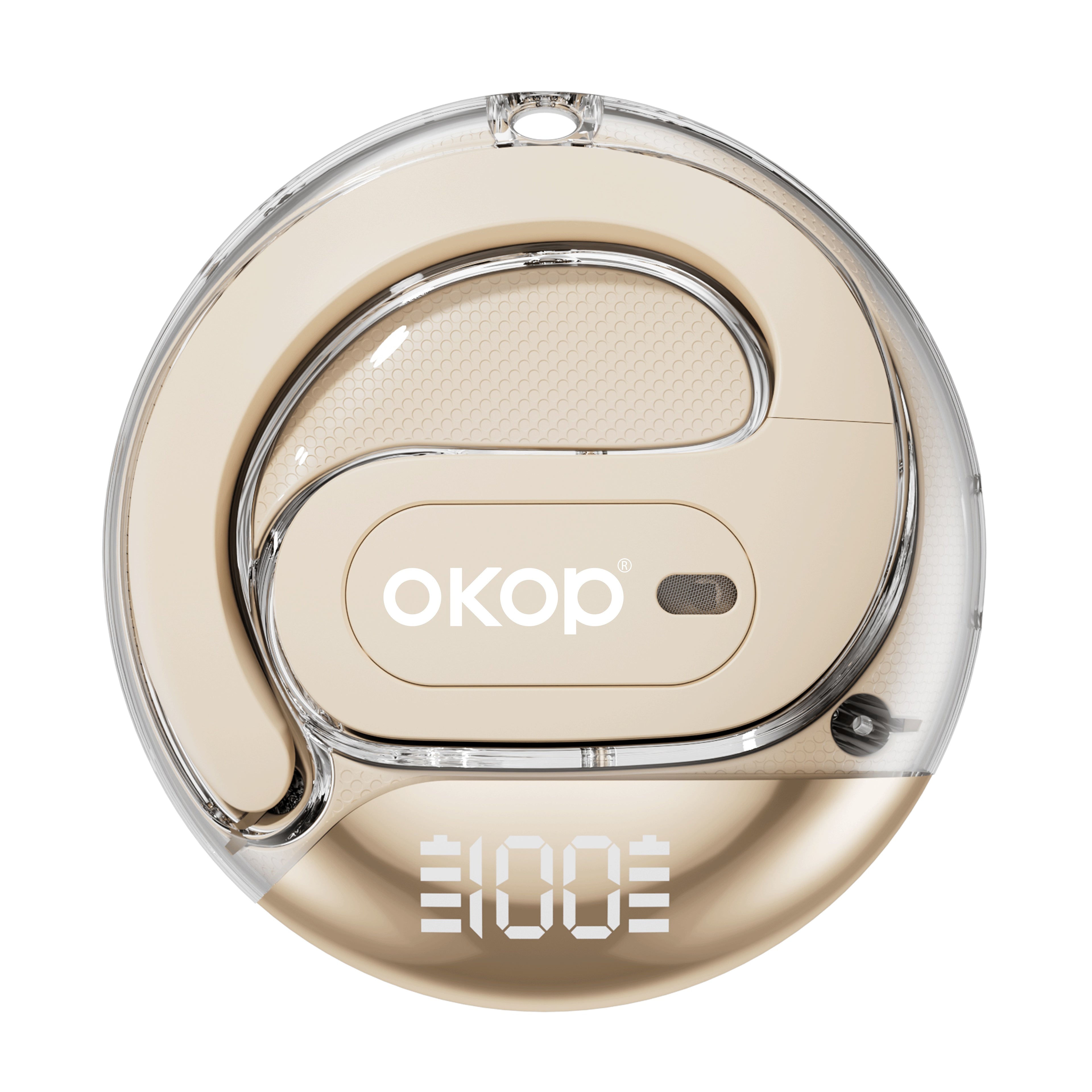 KP-207 Modèle sportif OWS Bluetooth d'écouteurs d'oreilles avec affichage numérique Non