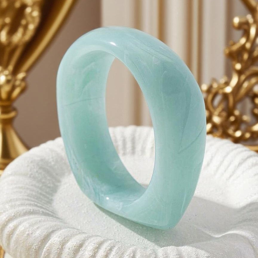 Macaron Ombre Acrylique Ocean-Thème Bracelet