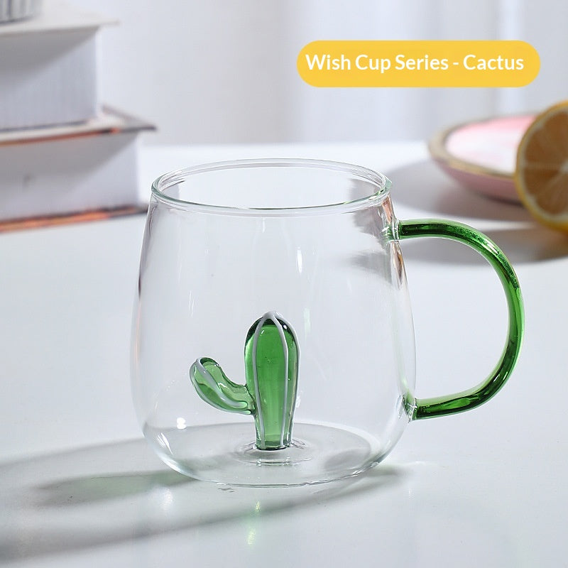 3D Animal Mug, High Borosilicate Coffee Latte and Juice Cup