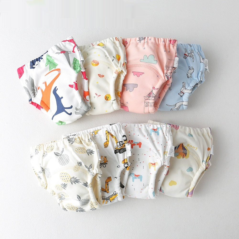 Bague de bébé Urine Cotton Gauze Pantalon de couches