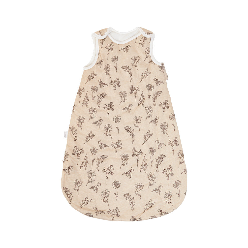 Automne et hiver sans manches coton bambou garder bébé chaud température constante anti-démarrage