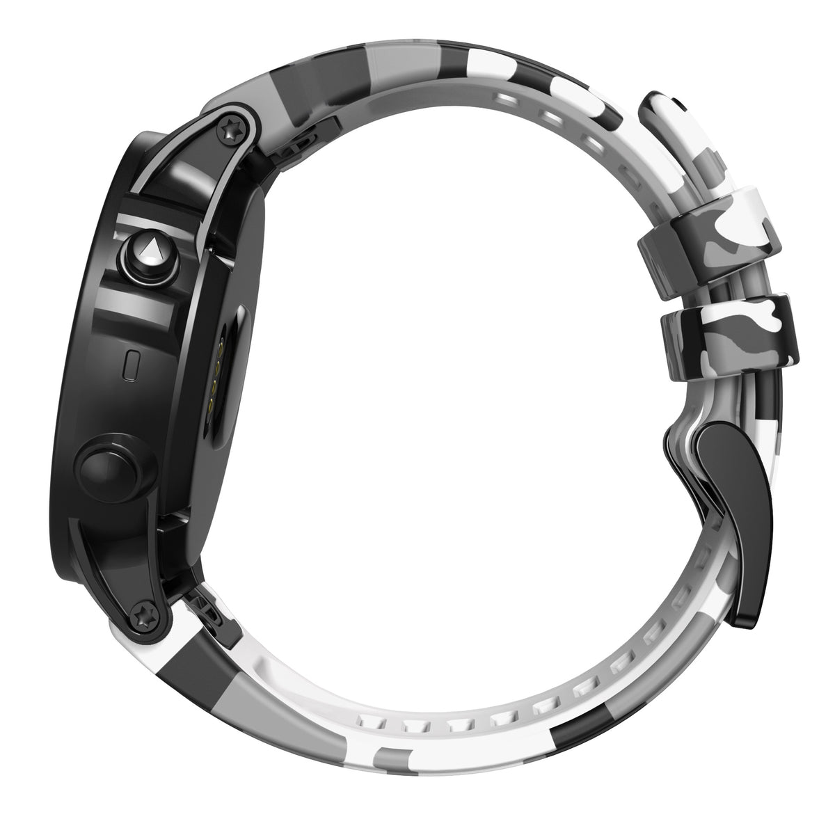 Bracelet en silicone imprimé respirant Camouflage