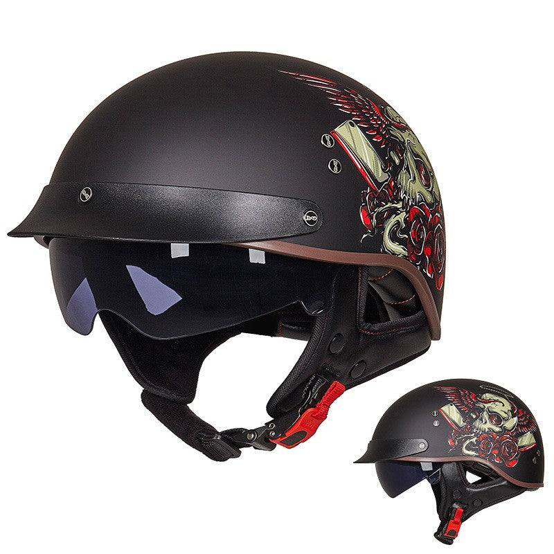 Casque de moto Vintage