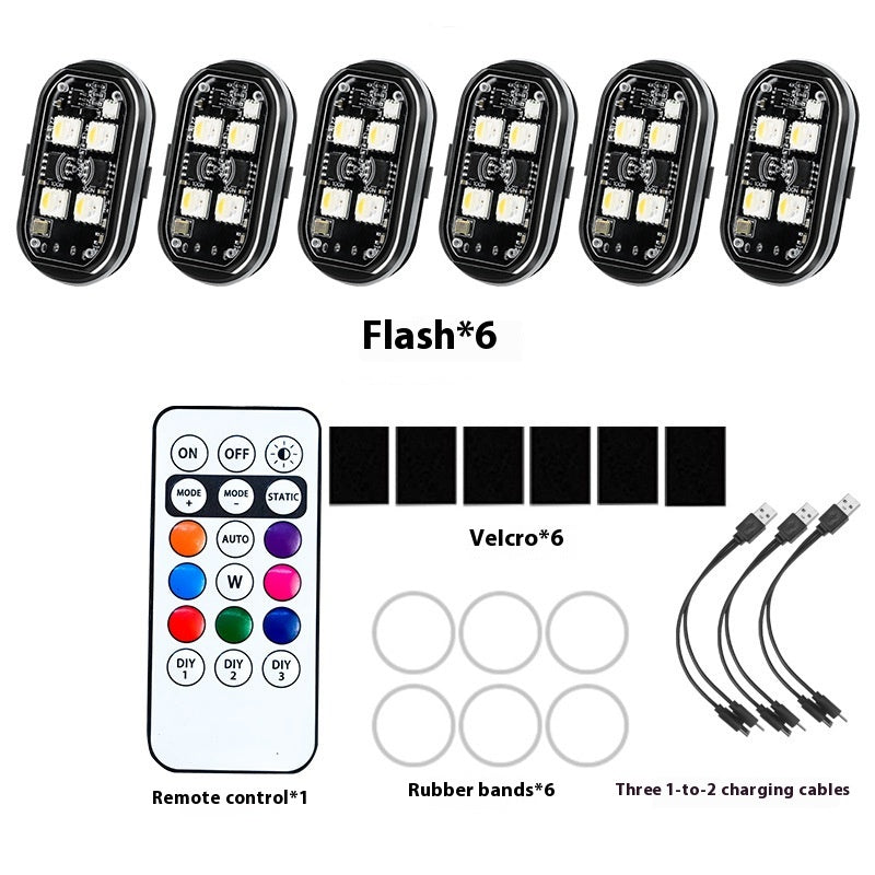 Type de télécommande de phare de moto Avertissement sans fil