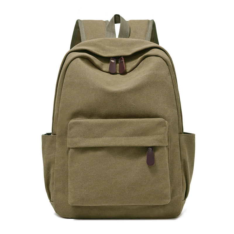 Canvas Grand Capacité Sac à dos pour hommes