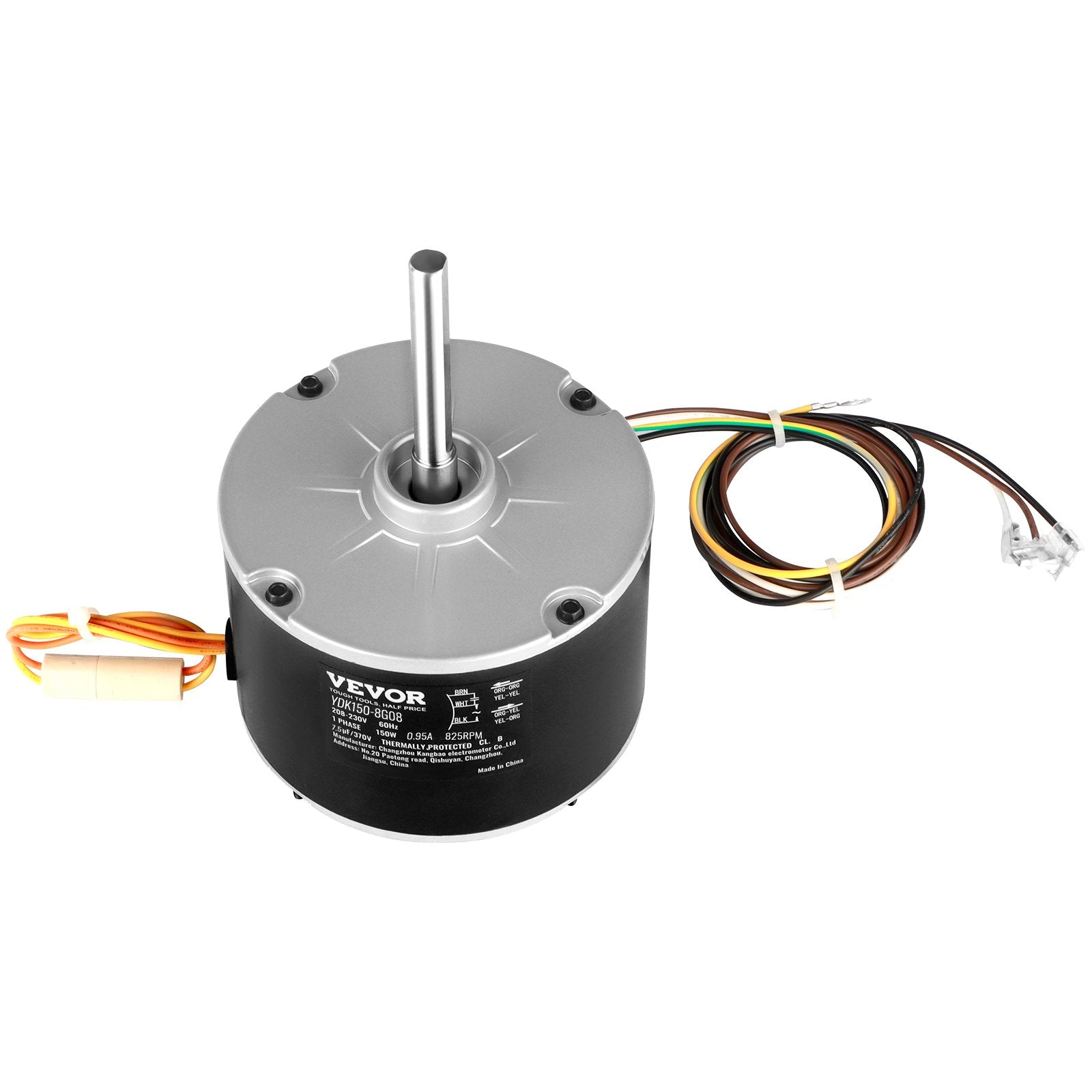 Moteur à ventilateur à condenseur VEVOR 5KCP39GFS166S