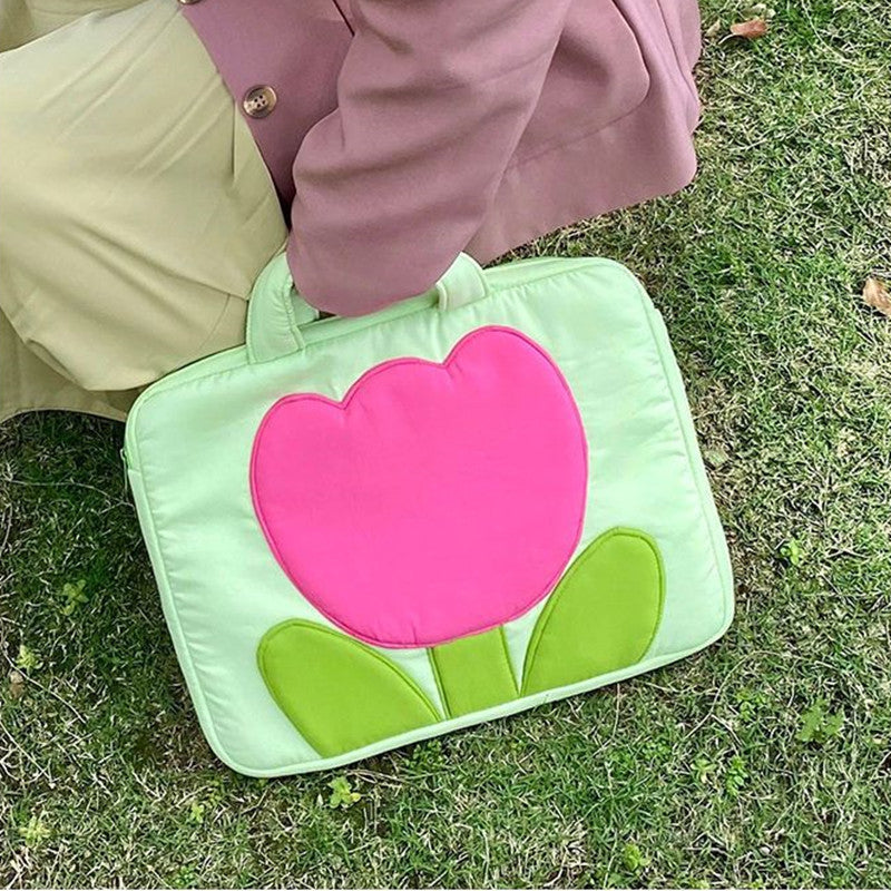 Sac à main en polyester rouge net pour femmes