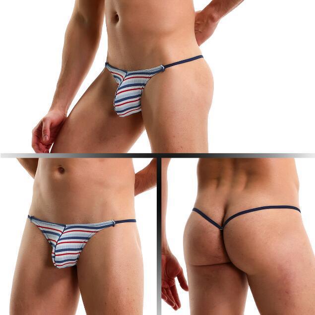Low Waist hommes Ice Silk T-back
