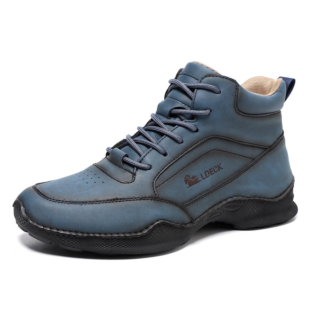 Chaussures décontractées à lacets plats pour hommes