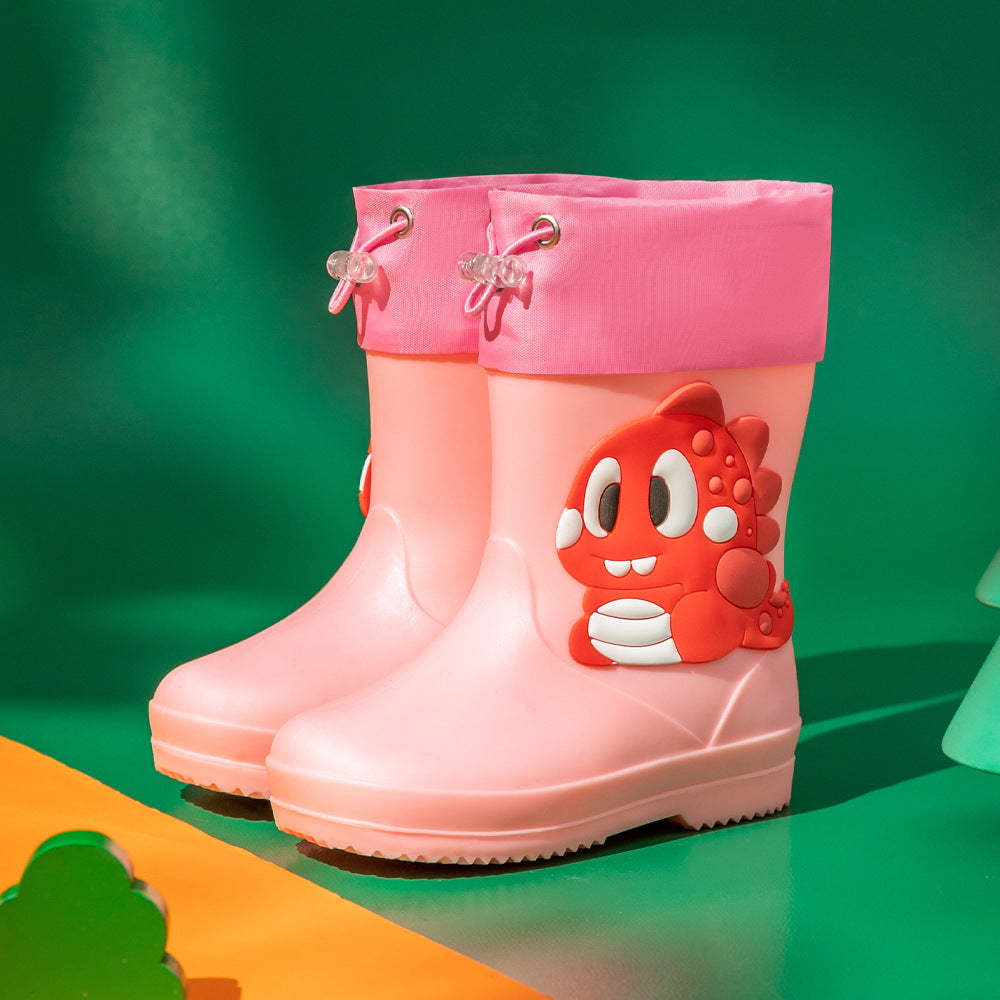 Bottes de pluie pour enfants Cartoon Waterproof Short Tube Rain Shoes
