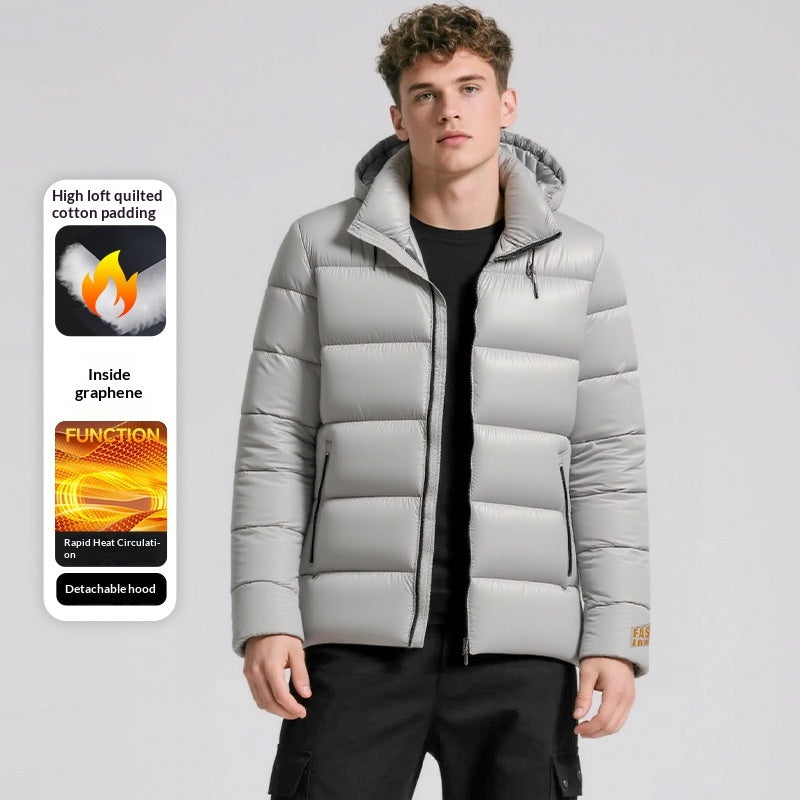 Manteau d'hiver isolé rembourré pour l'usure occasionnelle