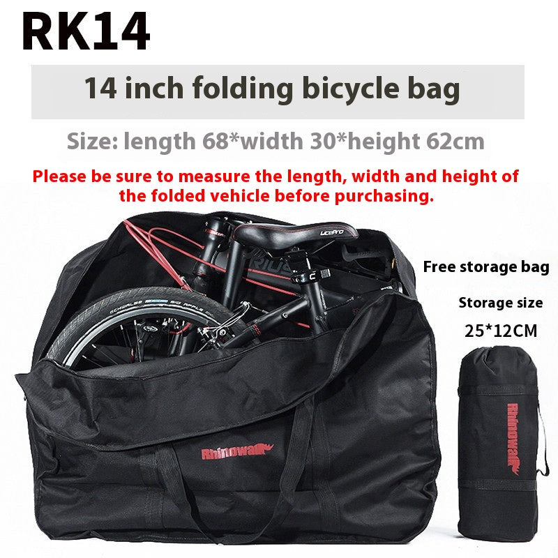 Sac à bagages pliant pour vélo portable