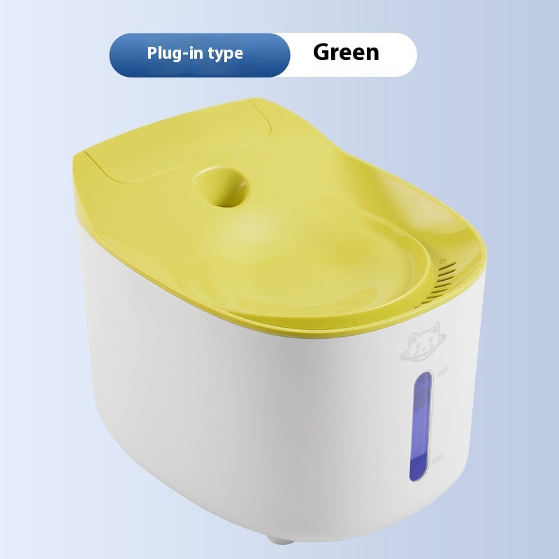 Distributeur d'eau amovible pour animaux de compagnie de grande capacité