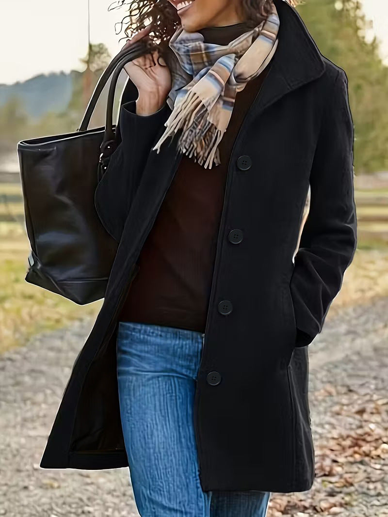 Manteau de laine pour femmes en automne et hiver d'Amazone