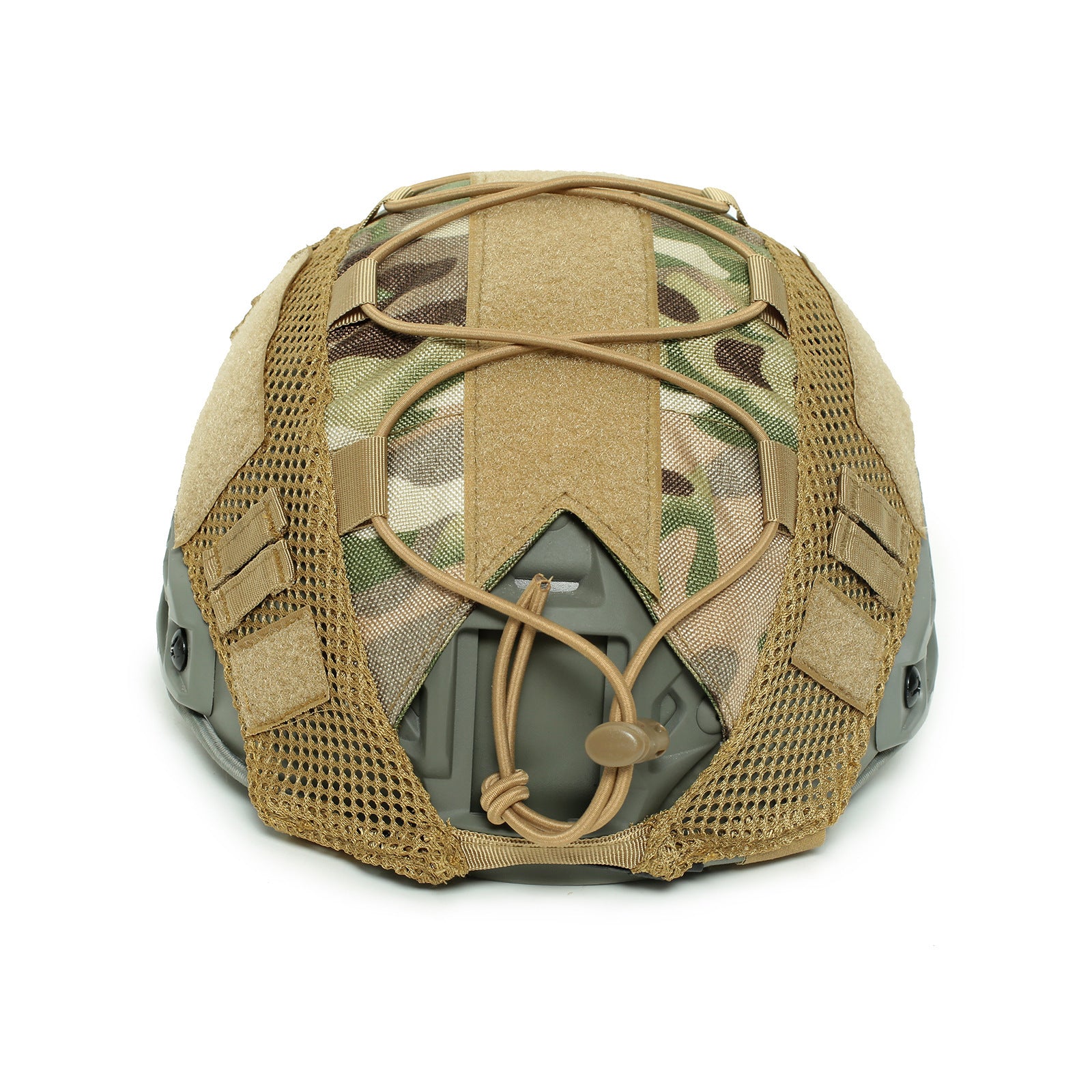 Couverture casque Camouflage avec cordon élastique Tactique Couverture casque Camouflage