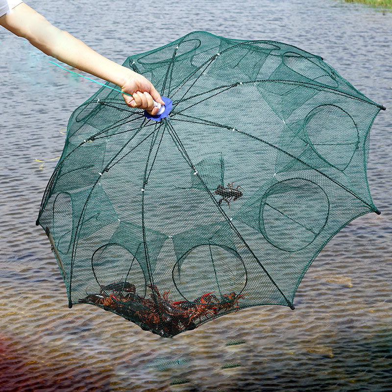 Parapluie de pêche pliante automatique Net