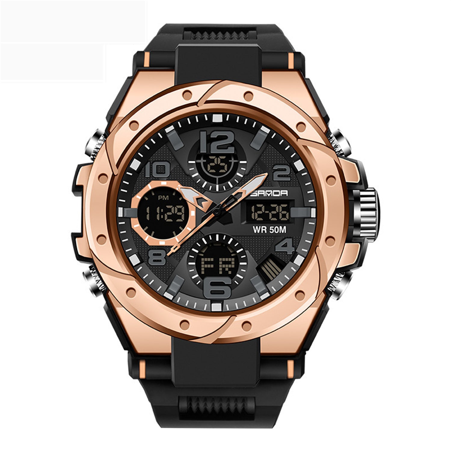 Montre Quartz multifonctionnelle pour homme